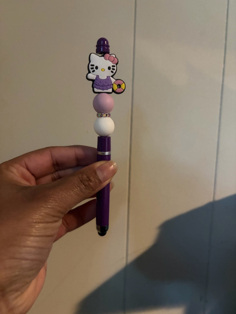 Hello Kitty Purple Character Stylus Pen